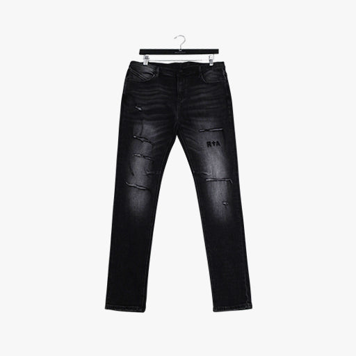 RtA Black Ripped Denim online Jeans