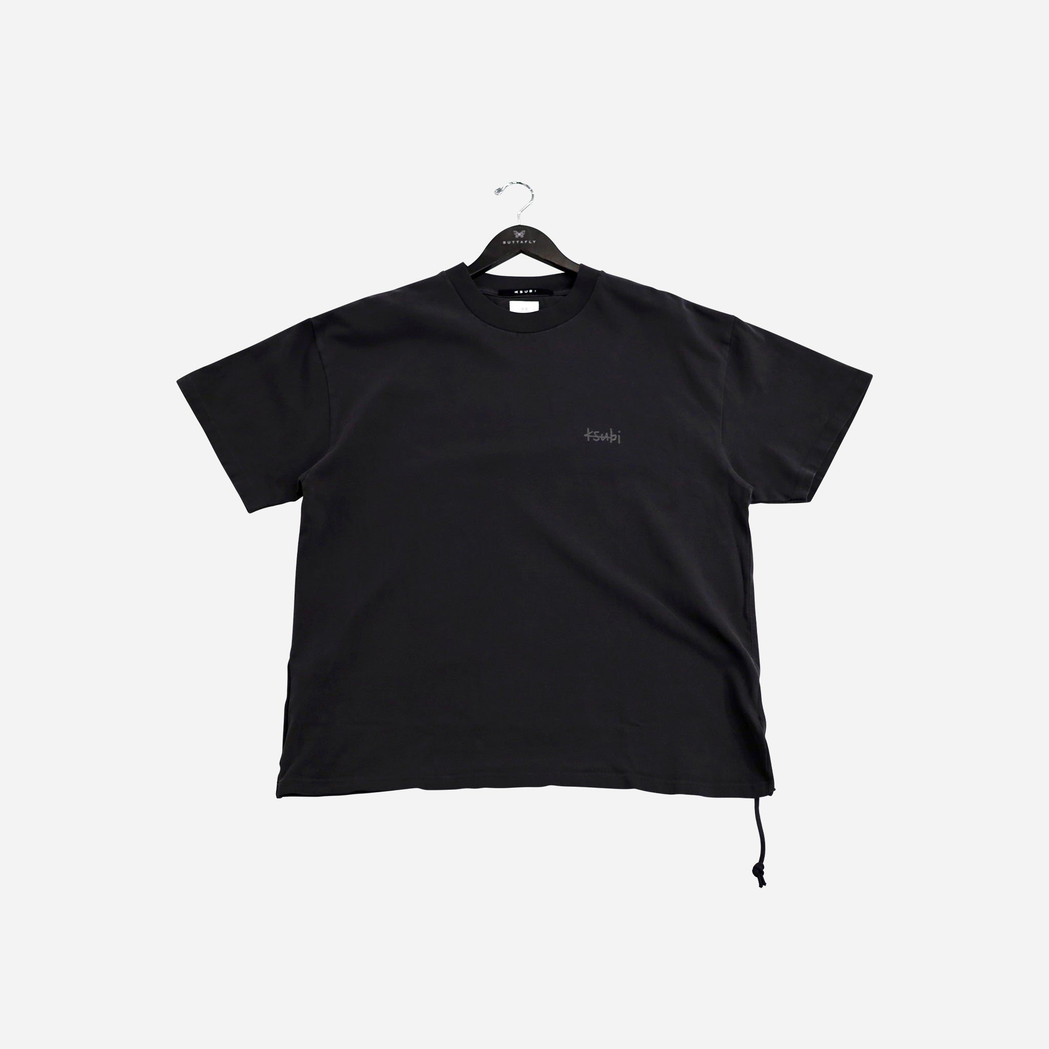【関税込み】Ksubi ブラック Baddies Ekcess フェード Tシャツ The Baddies Ekcess Short Sleeve T-shirt - Faded Black | Ksubi ++