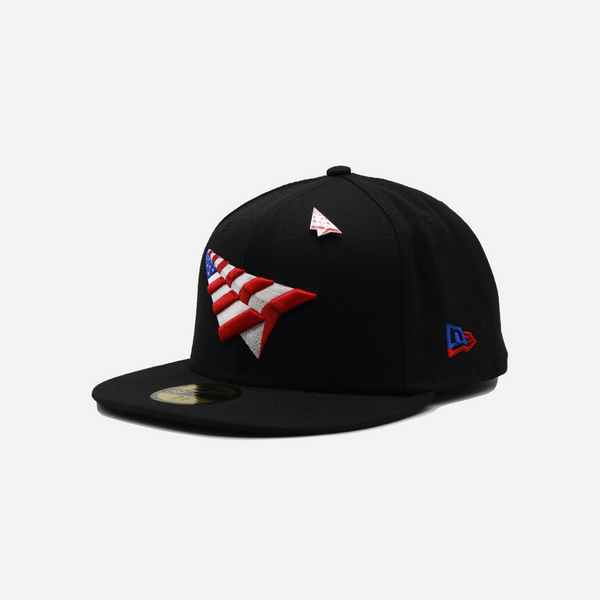 Paper Planes AMERICAN DREAM BLACK CROWN FITTED