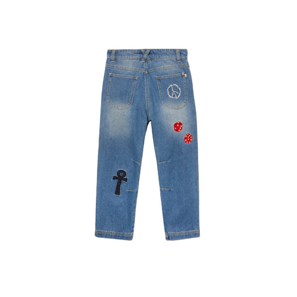 Honor The Gift Kids icon 1988 denim pant blue