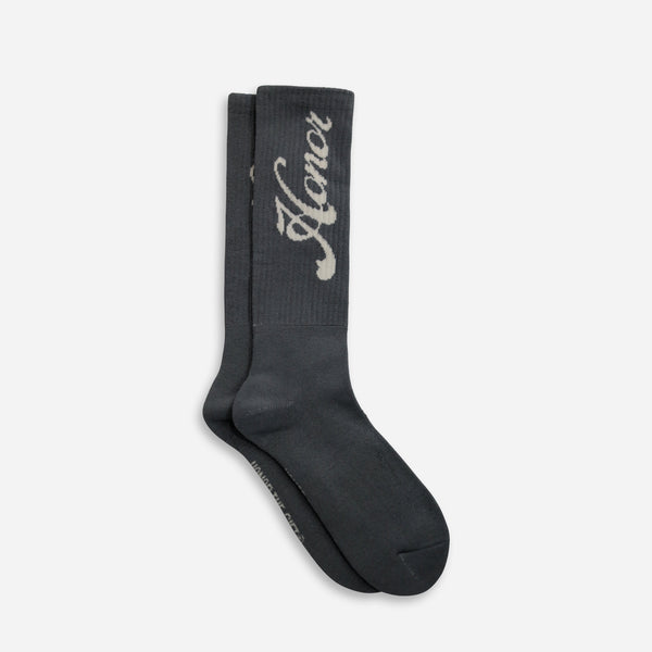 Honor The Gift Honor Script Ribbed Sock