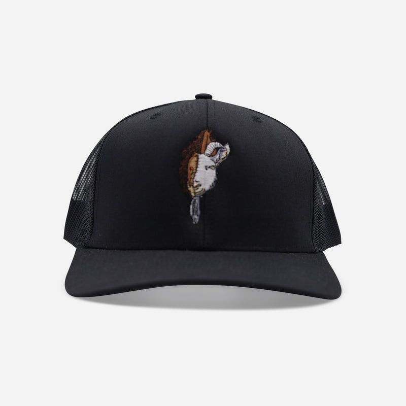 Lowkey Giants Trucker Hat - Black/Black