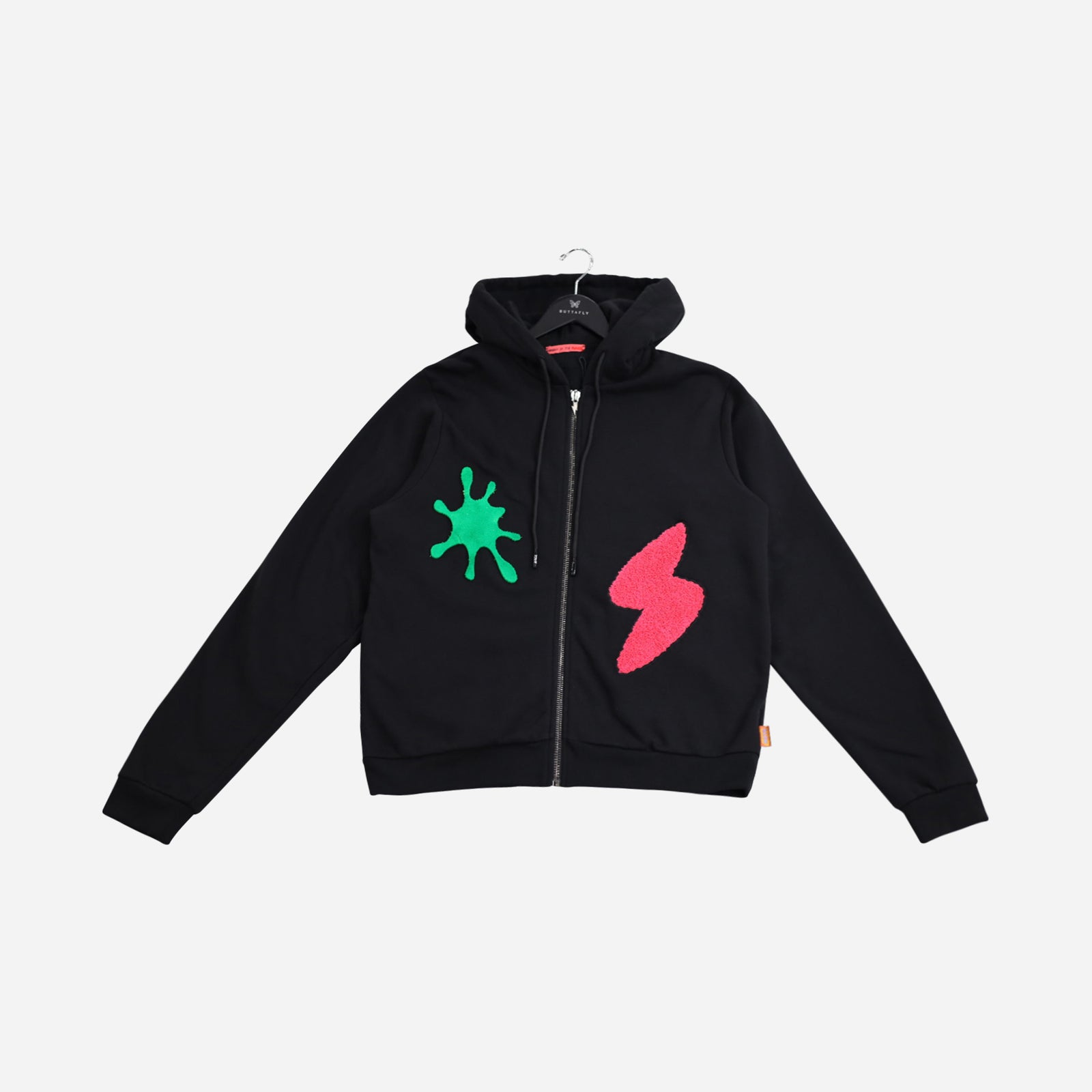 トップス LE SSERAFIM popup ZIP-UP HOODIE LE SSERAFIM | Zip-Up Hoodie (Black)
