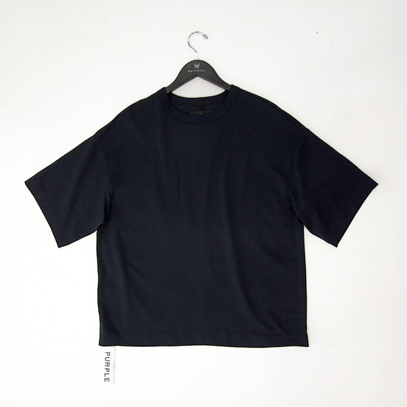 Purple jersey t-shirt black beauty M1075-mjbw325
