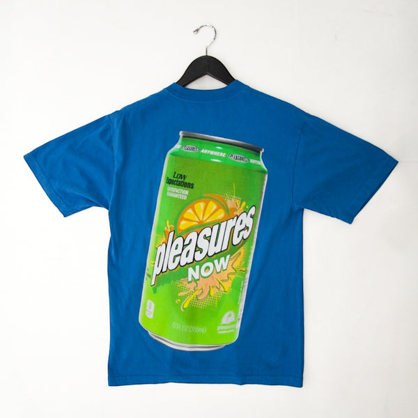 PLEASURES-Quench T-shirt P25SU043-BLUE