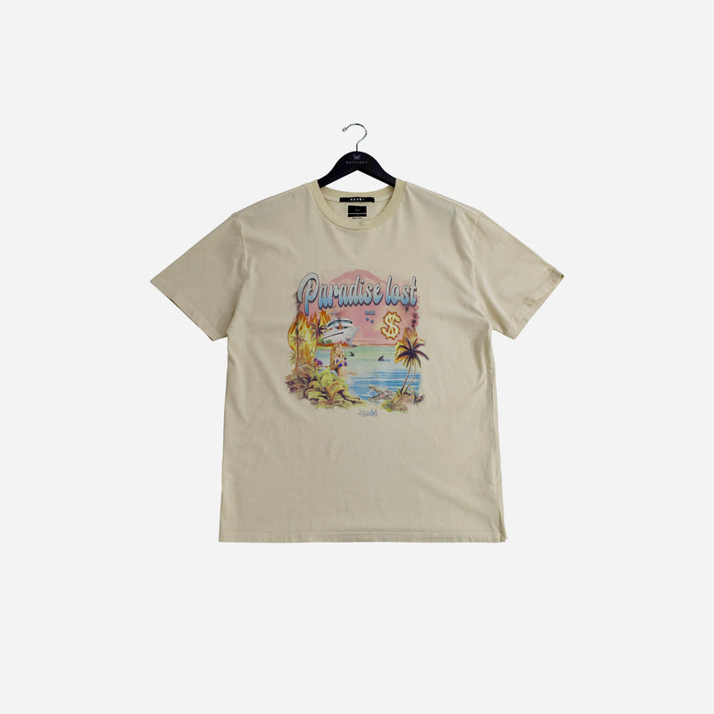 Ksubi Paradise Biggie SS Tee Dusty Desert MPF24TE005