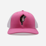 Lowkey Giants Trucker Hat - Pink/White