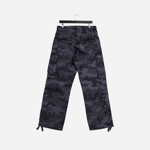 Ksubi Fugitive Cargo Black Camo MFA24PA001