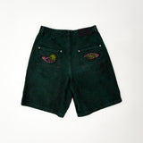 PLEASURES -Apollo Baggy shorts P25SU024-Forest