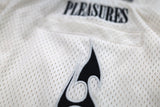 Pleasures Flame Mesh Shorts P24SP008-White