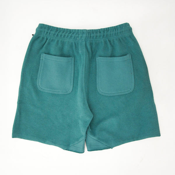 Honor the gift block party reverse terry short /Green Htg250220