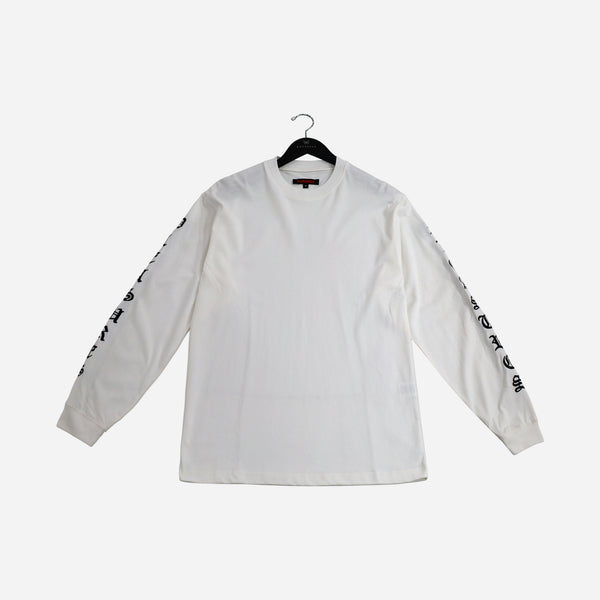 Pleasures OE Heavyweight long Sleeve P24F045-White