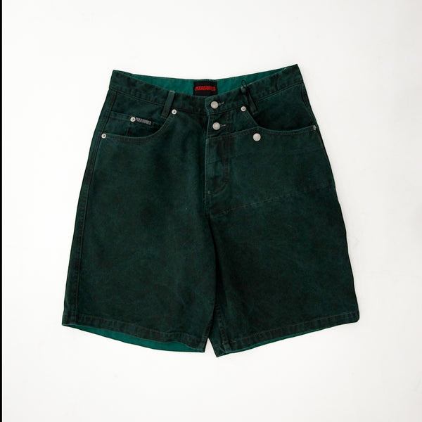 PLEASURES -Apollo Baggy shorts P25SU024-Forest