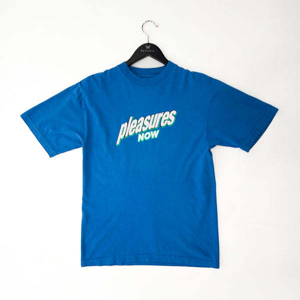 PLEASURES-Quench T-shirt P25SU043-BLUE