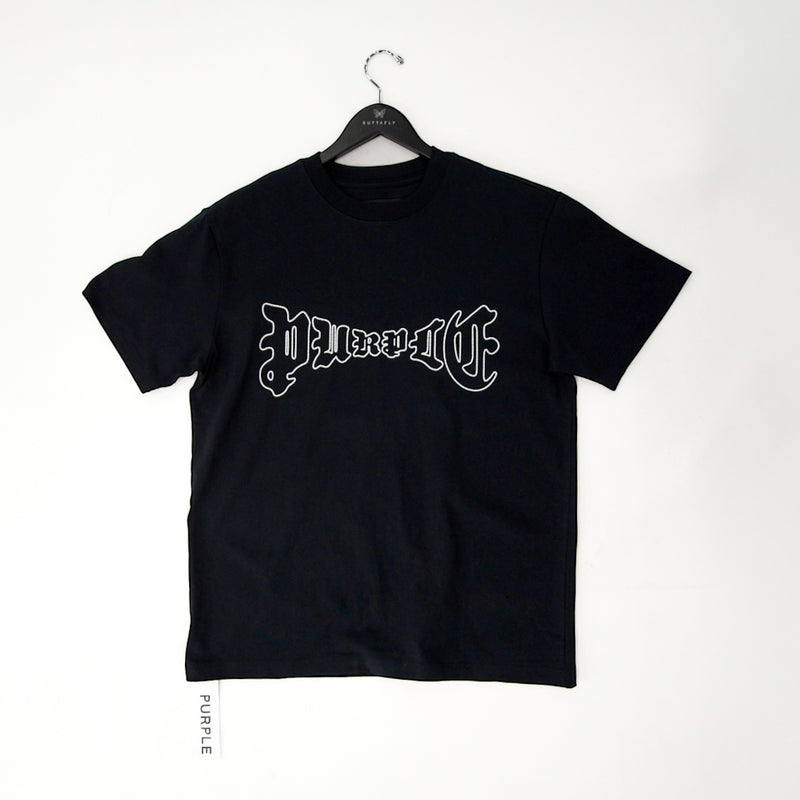 Purple hwt jersey ss tee black beauty p117-hbgo325