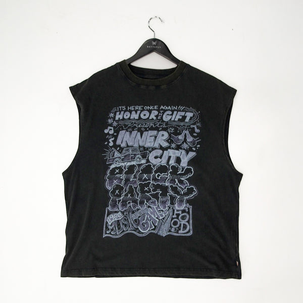Honor the gift block party cut-off black HTG250290