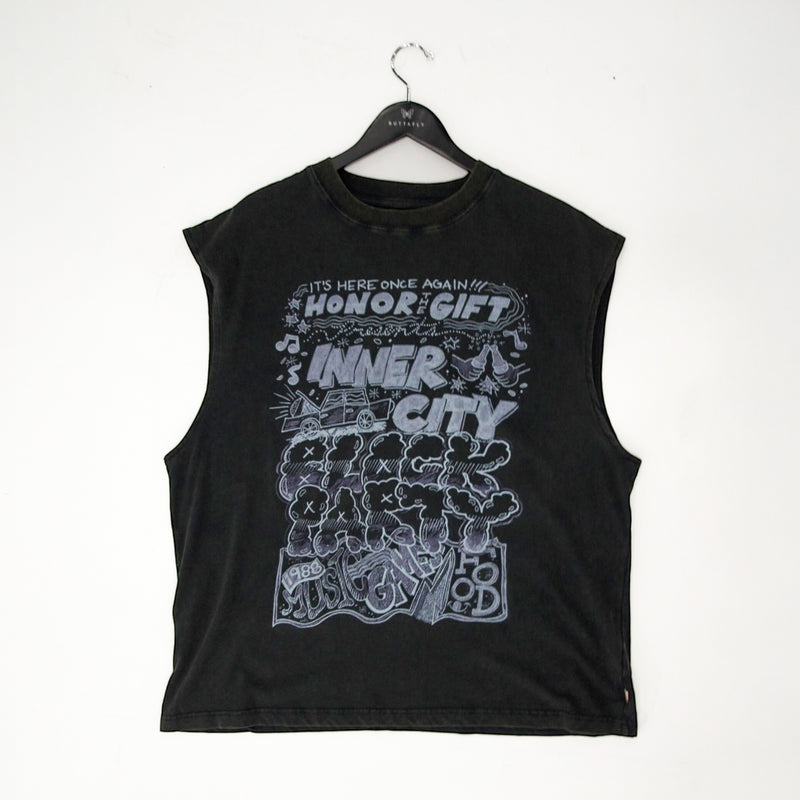 Honor the gift block party cut-off black HTG250290