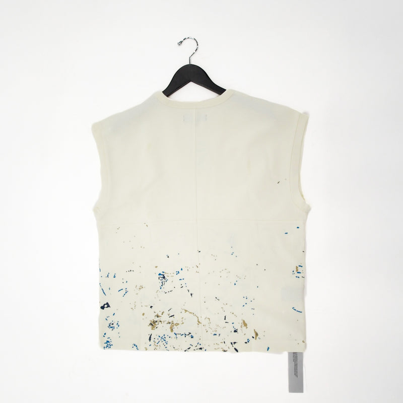 Purple slvless top whisper white M1072-Twws325