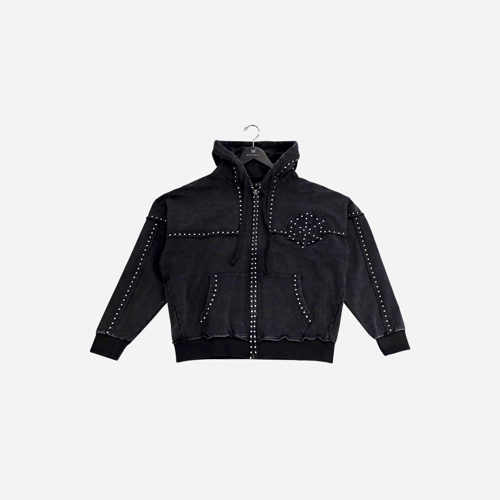 トップス BEEDEN VEST STUDS HOODIE トップス BEEDEN VEST STUDS HOODIE VEST STUDS HOODIE（パーカー