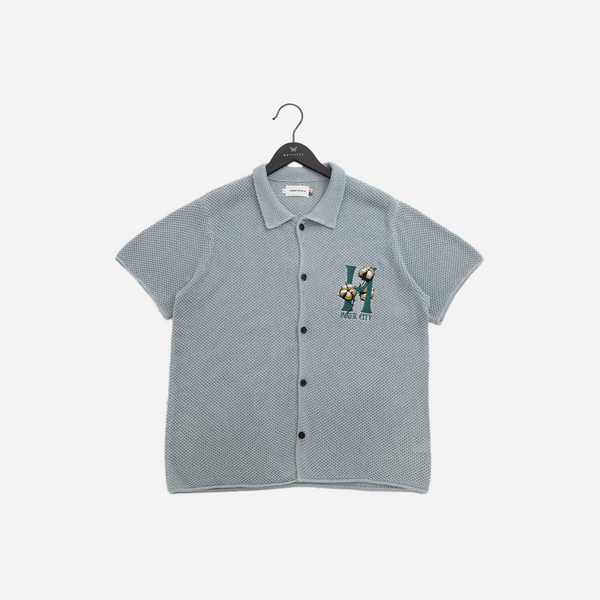 Honor The Gift Knit H SS Button Up HTG230130