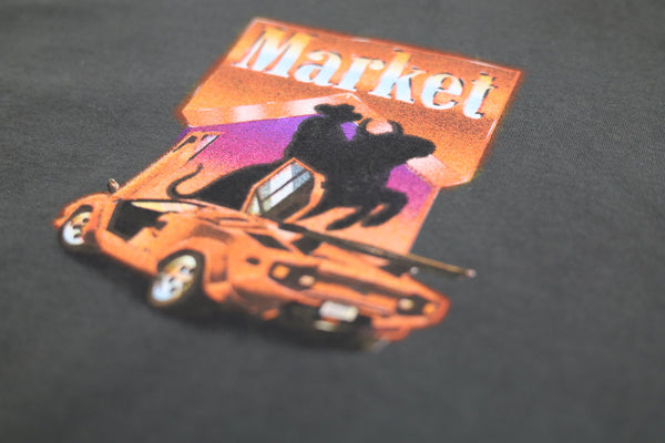 Market Bullrider T-Shirt Washed Black 399001939