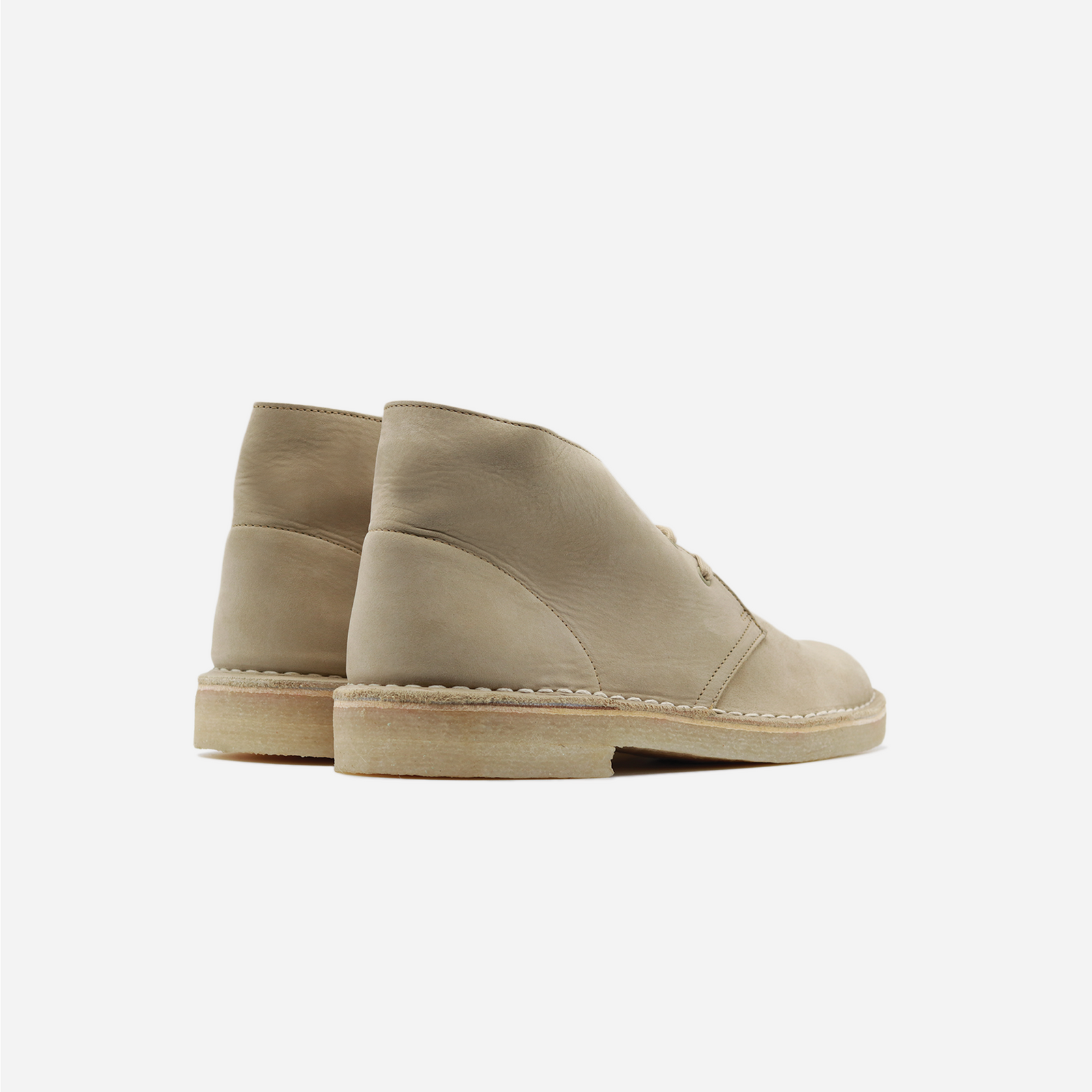 Clarks Suede Chukka Boots  Beige Taupe Men’s 12 M Lace Up Boots Light Academia Clarks Kids Suede Desert Boots in Beige (Wide Fit  main image 2