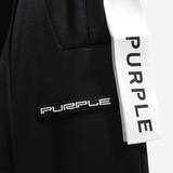 Purple Brand Solid Poly Tricot Pant Black P415-PBBP322