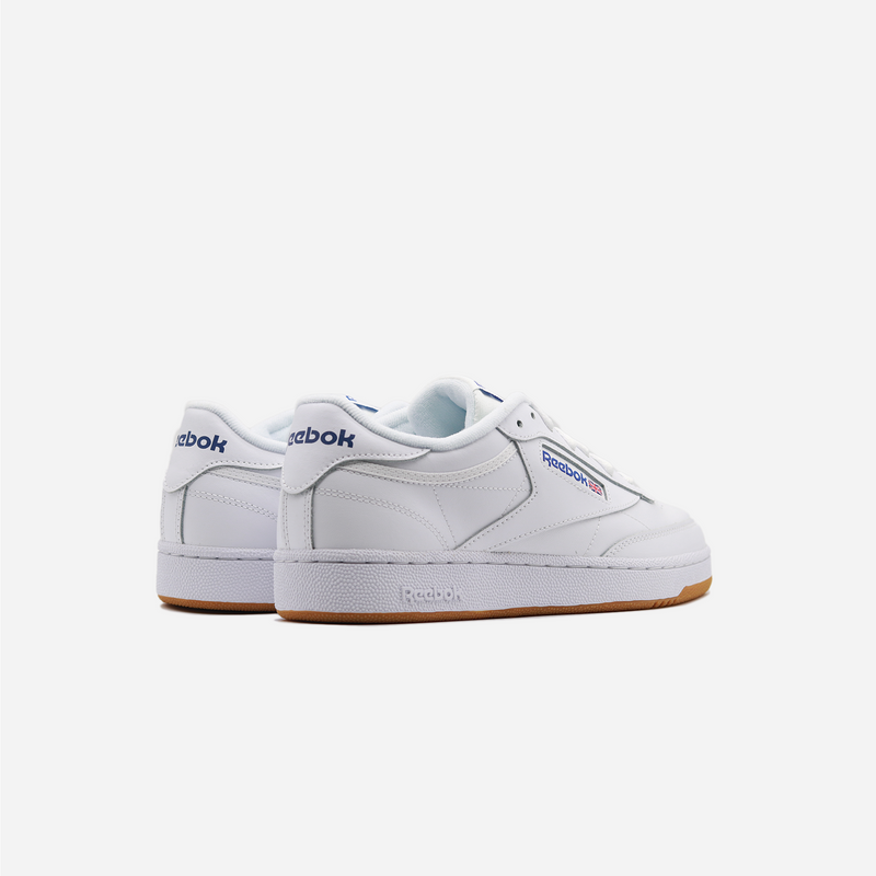 Reebok club c 85 white royal gum hotsell