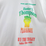 Pleasures Take The Ride T-Shirt P22W054-WHITE