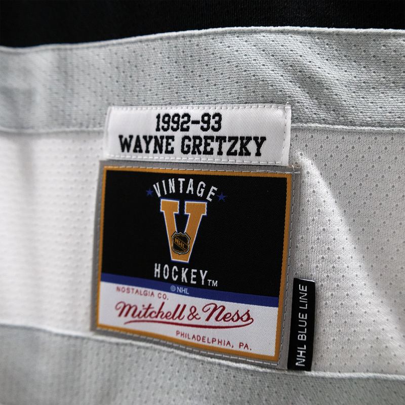Mitchell & Ness Blue Line Wayne Gretzky Los Angeles Kings 1992 Jersey S