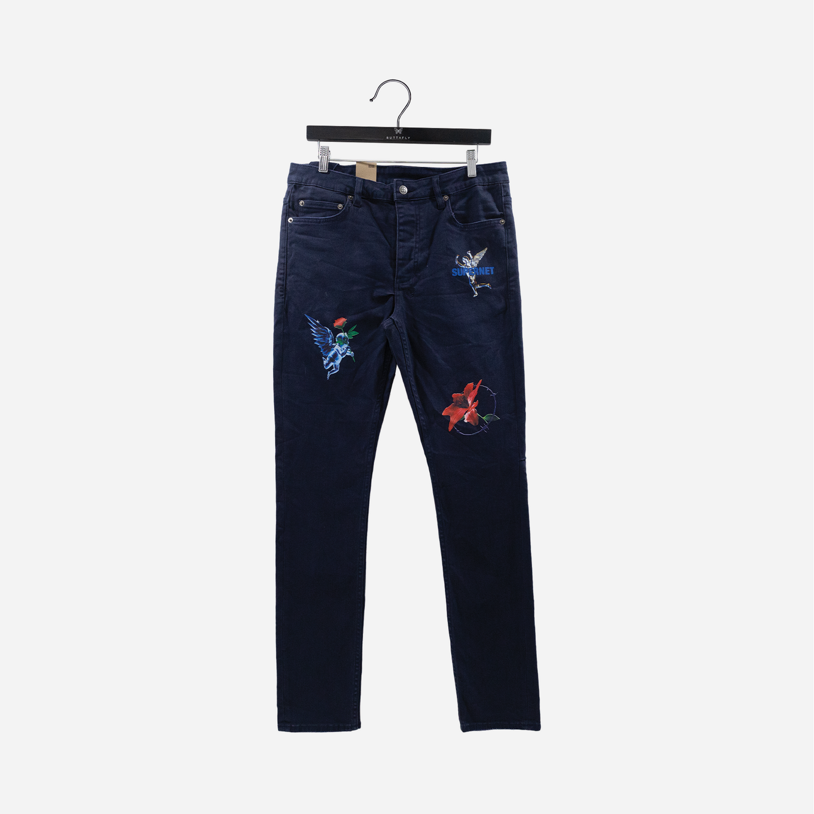 Ksubi Chitch Nft Navy Denim MSP23DJ001 – Buttafly