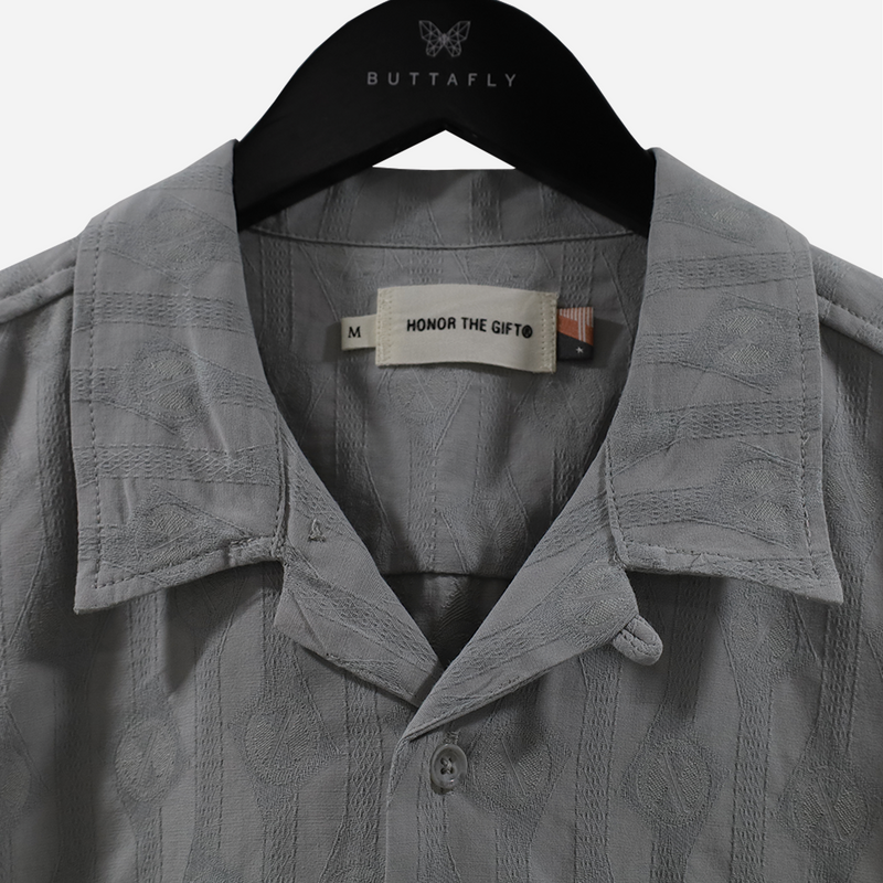 Century Camp Button Up - Grey