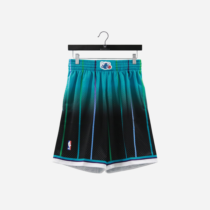 Mitchell & Ness Nylon Utility Shorts Charlotte Hornets