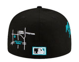 New Era 59Fifty MLB Florida Marlins City Transit Fitted Hat