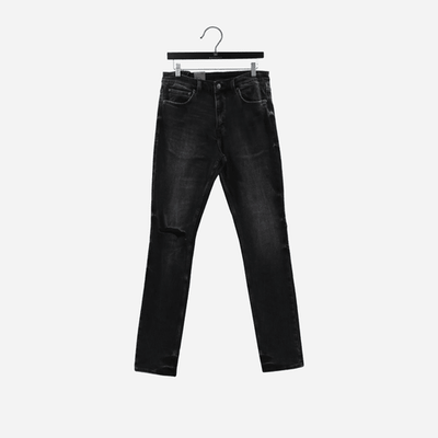 【THEAIRTOWN】 dying denim pt HEM CUT FLARE PT DENIM | PANTS | MADISONBLUE