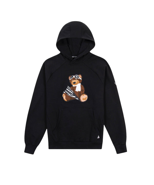 Paper Planes AVIATOR BEAR CHENILLE PATCH HOODIE