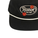 Honor The Gift LUCKY 7 UNSTRUCTURED CAP - BLACK